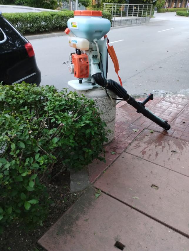 Техника за поддръжка на външни площи